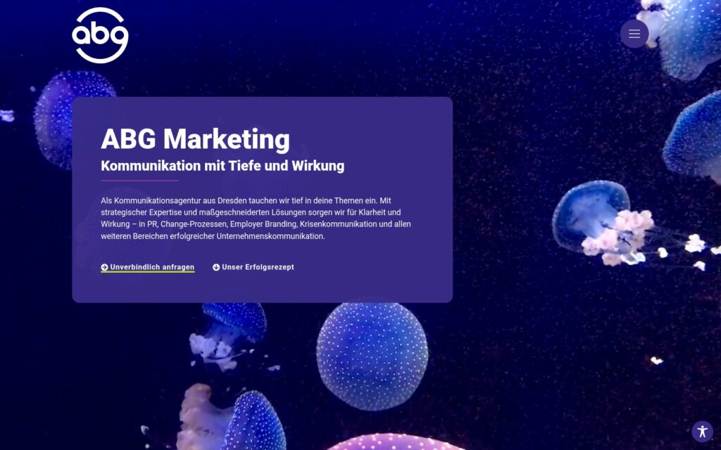 abg-marketing Website Screenshot