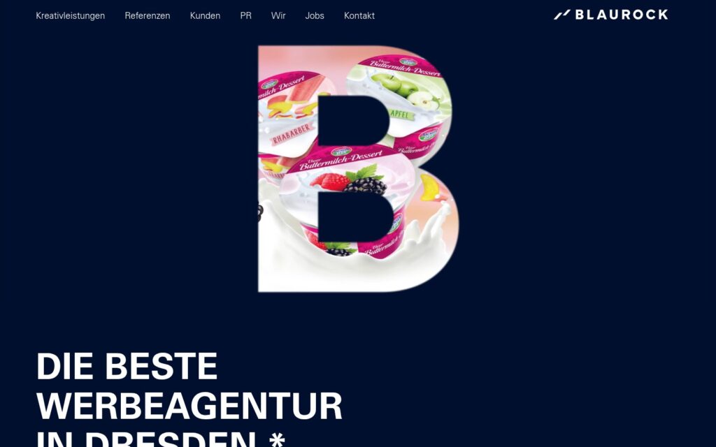 blaurock-markenkommunikation Website Screenshot