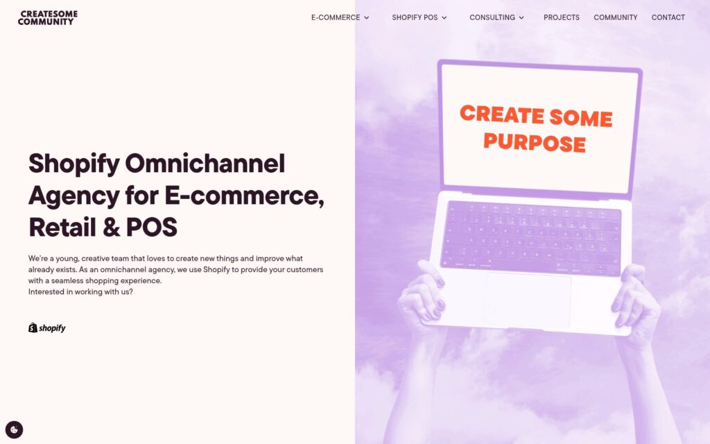 createsome Website Screenshot