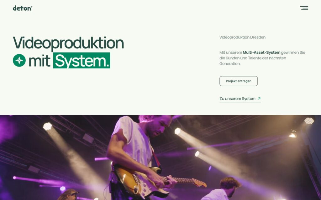 deton Website Screenshot