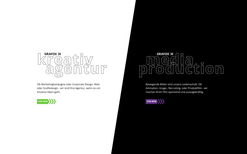 grafox Website Screenshot