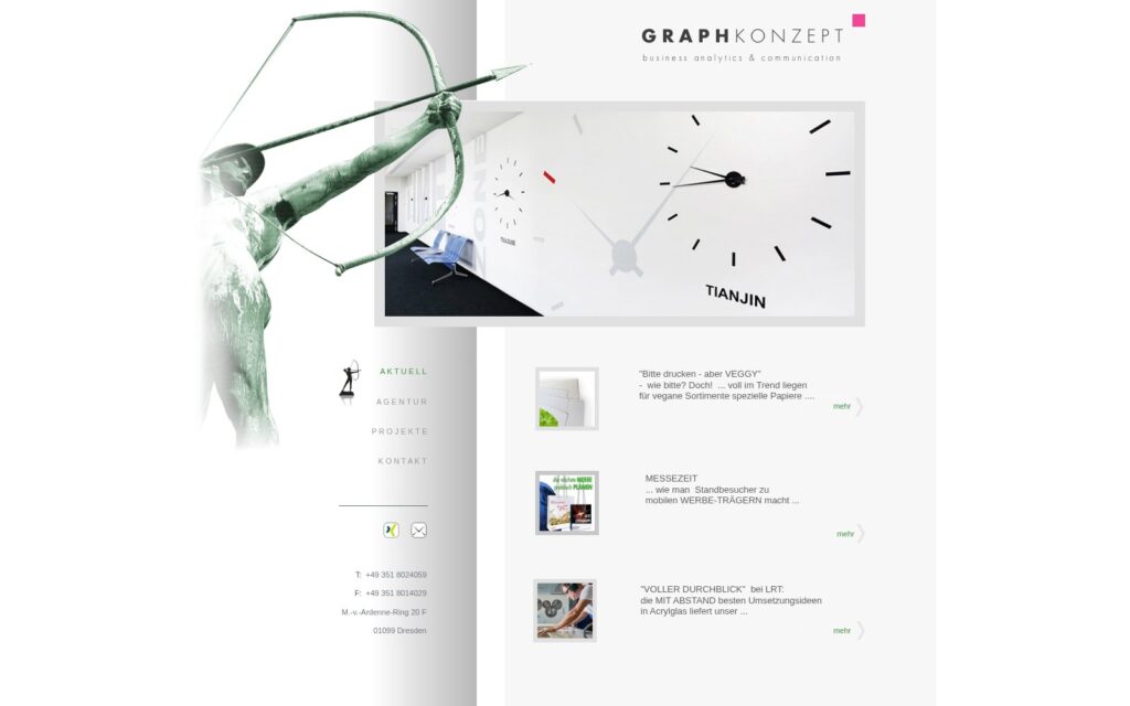 graphkonzept Website Screenshot