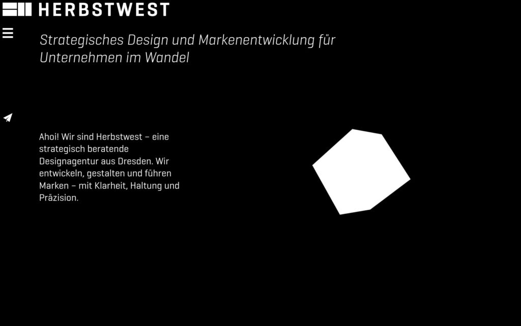 herbstwest Website Screenshot
