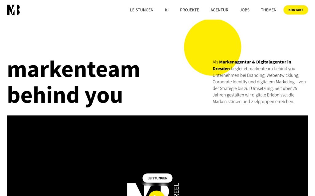 markenteam-mbagentur Website Screenshot