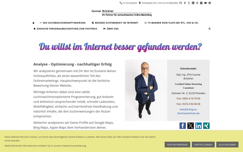 multimedia-brueckner Website Screenshot