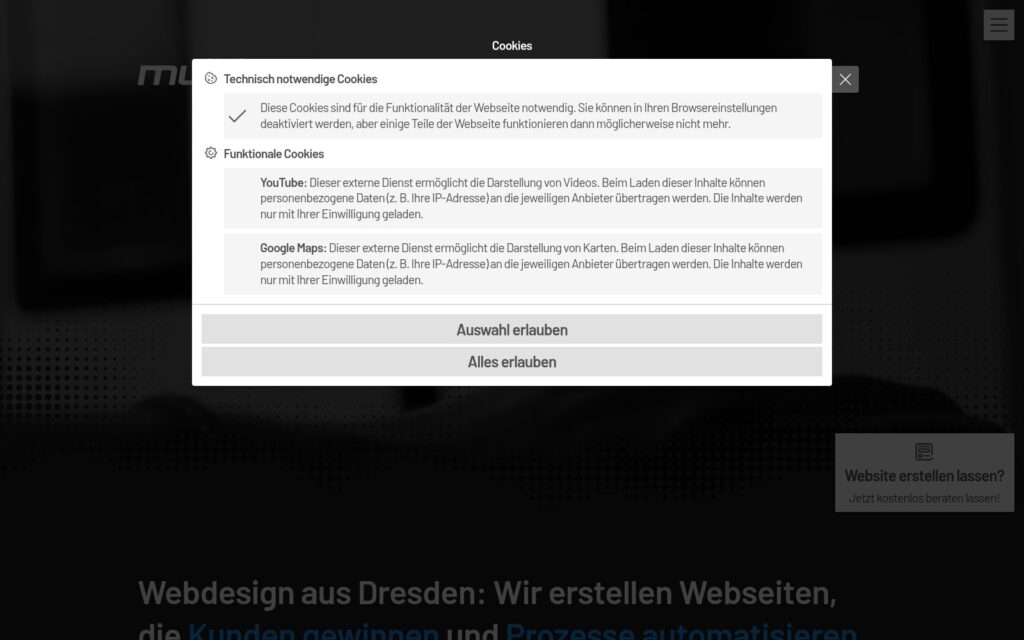 multitype Website Screenshot