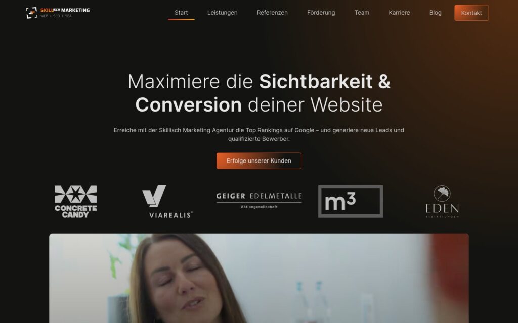 skillisch Website Screenshot