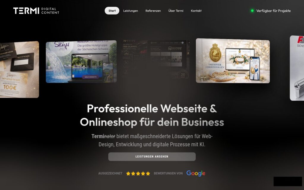 termidesign Website Screenshot